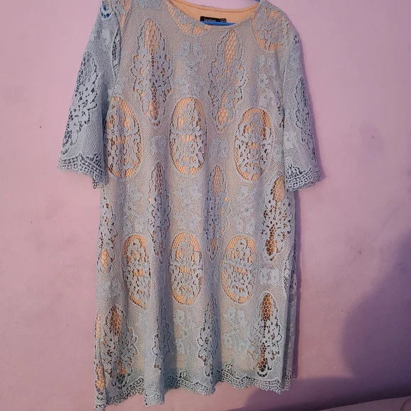 Boohoo Plus | Dresses | Blue Lace Dress | Poshmark Boohoo Plus | Dresses | Blue Lace Dress | Poshmark